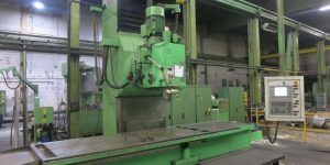 Droop & Rein FSM 12555 D30kf (12.753LH) CNC bed milling machine