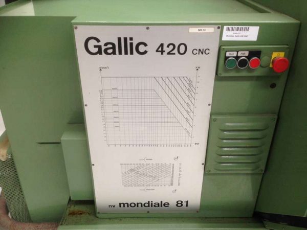Mondiale Gallic 420CNC (11.860C1) - Image 4