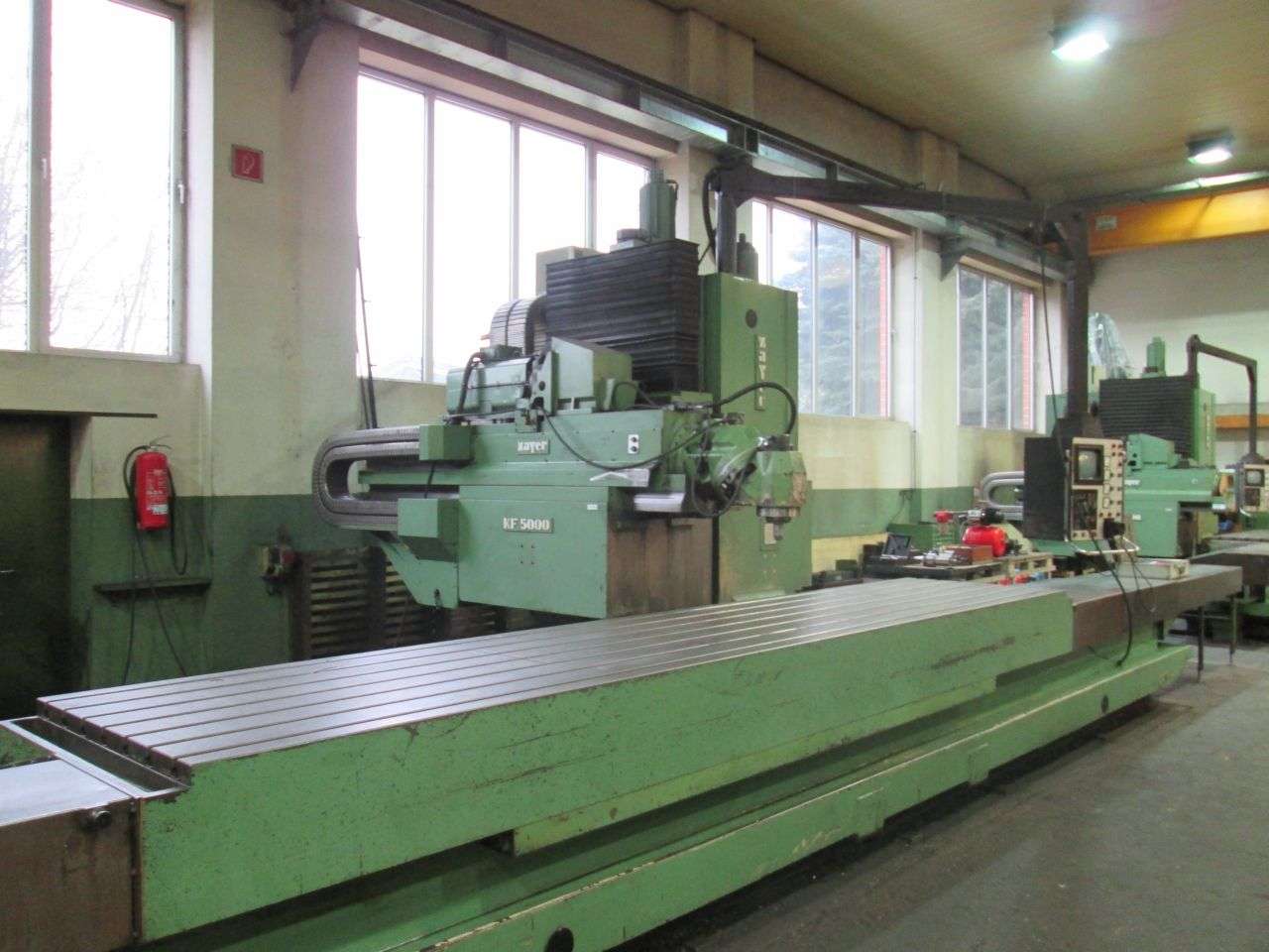 Zayer KF 4000 (12.559L) CNC bed milling machine